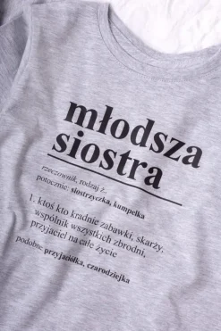 Body/koszulka dla młodszego brata/młodszej siostry