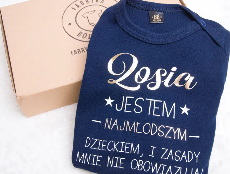 Body/koszulka dla najmłodszego dziecka