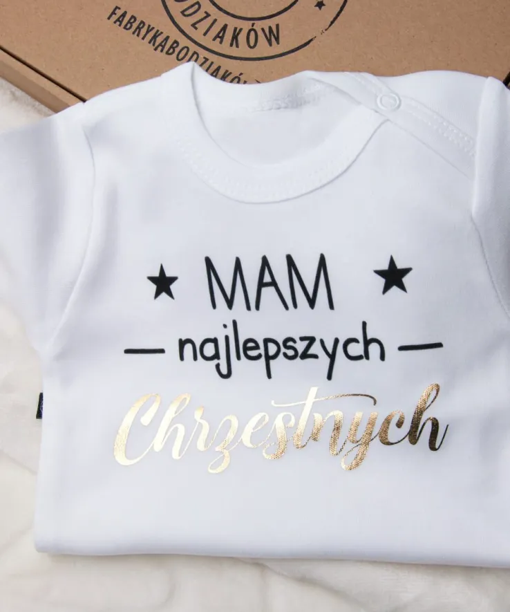 Body/Koszulka Mam najlepszych Chrzestnych