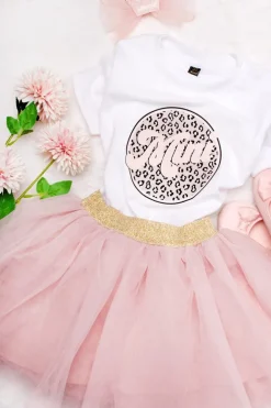 Body/koszulka mini z panterką