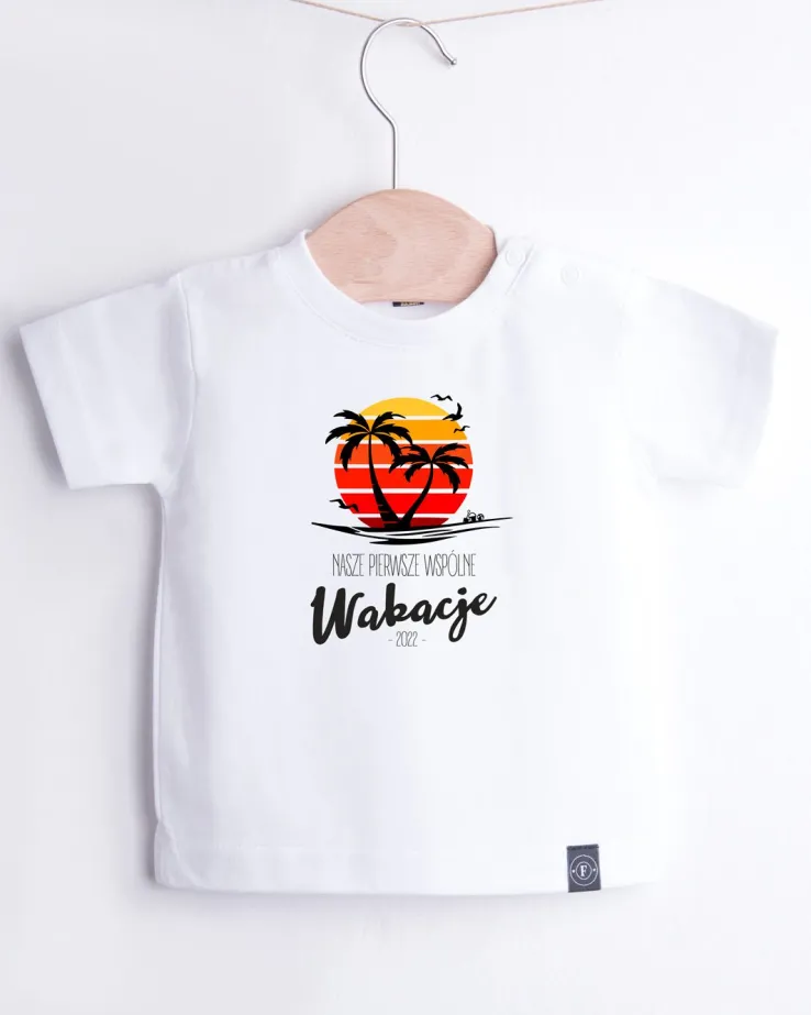 Body/koszulka Nasze pierwsze wspólne wakacje