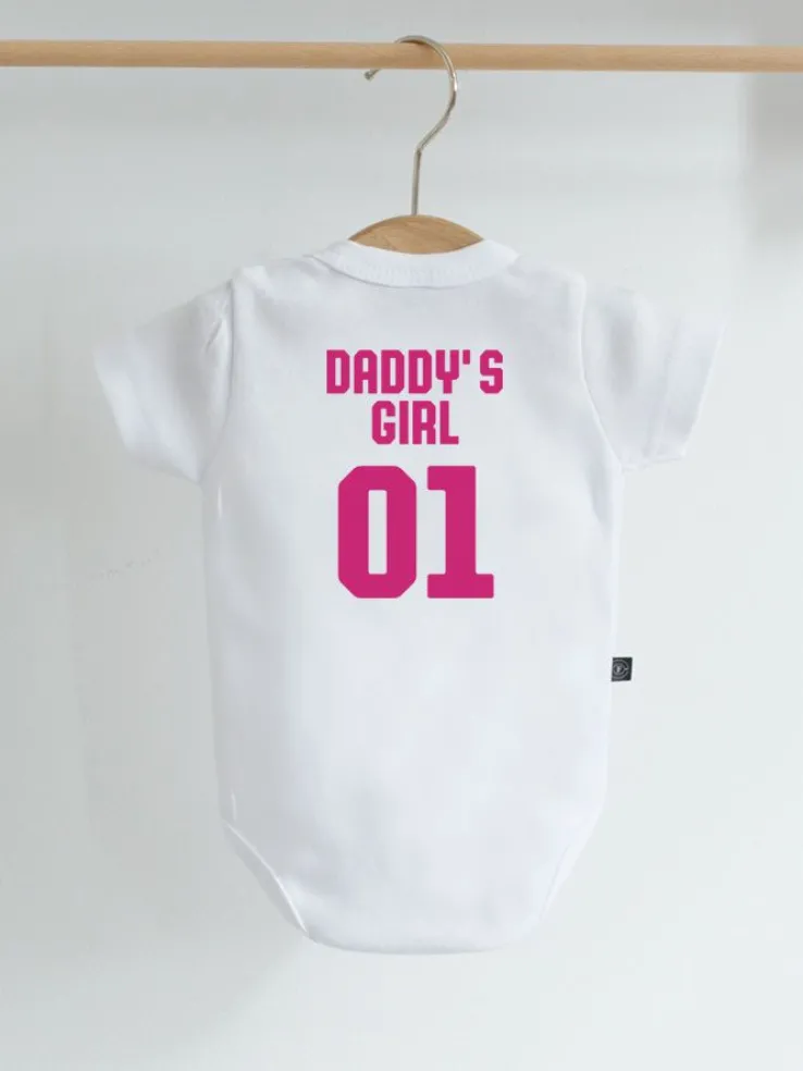 Body/koszulka z nadrukiem daddy’s girl/boy