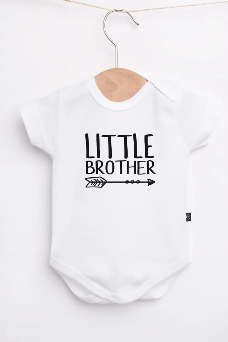 Body/koszulka z nadrukiem little brother/sister