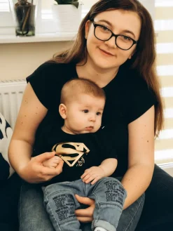 Body/koszulka z nadrukiem SuperSyn/SuperCórka