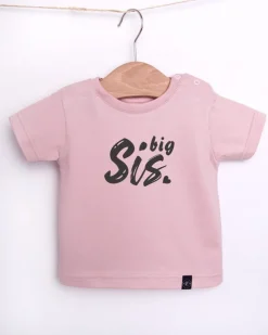 Body lub koszulka z nadrukiem little/big sis