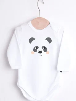 Body niemowlęce buźka pandy