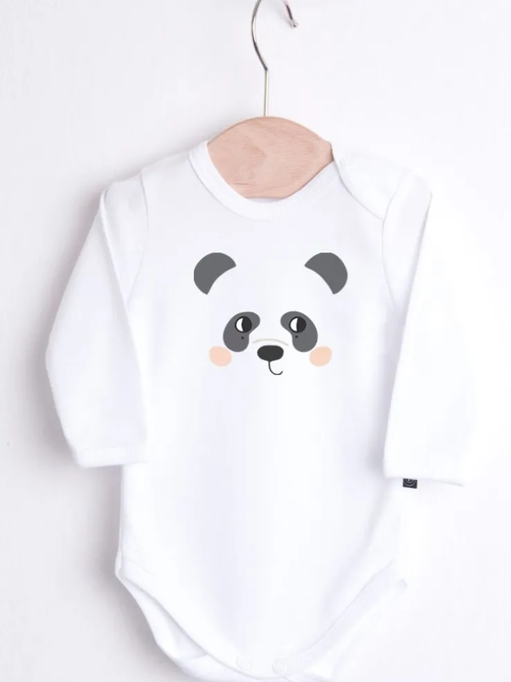 Body niemowlęce buźka pandy