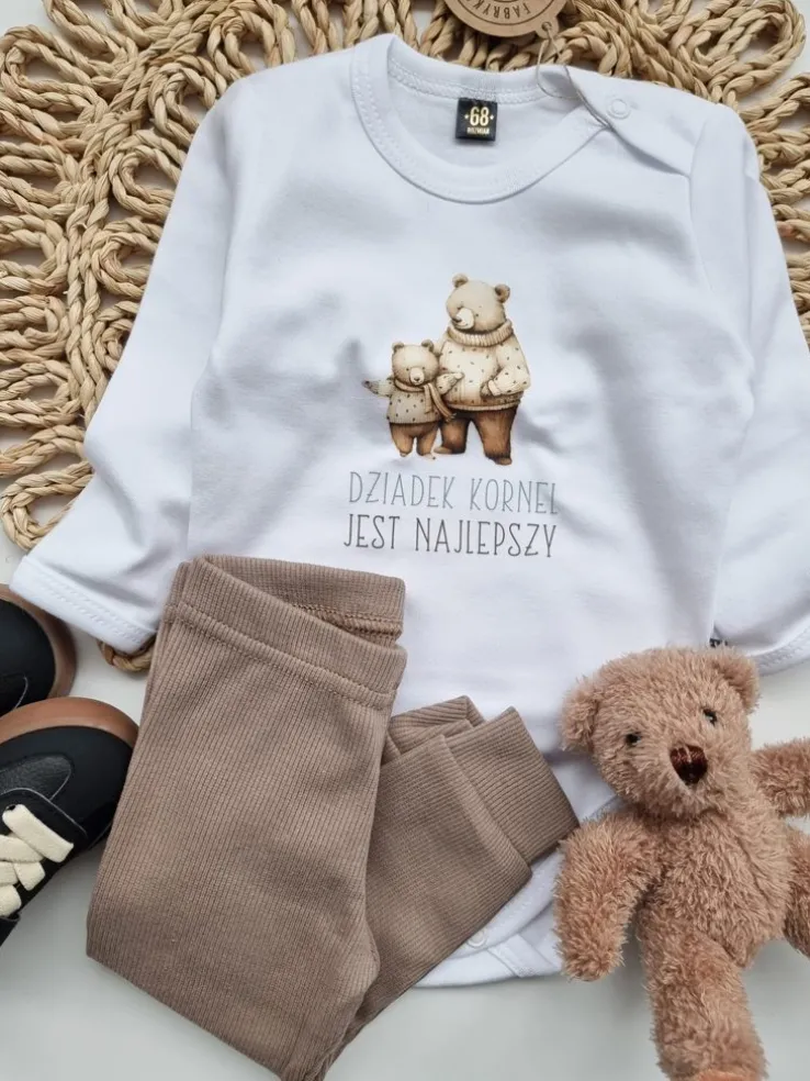 Body niemowlęce Dziadek jest najlepszy