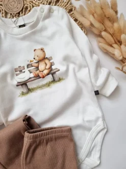 Body niemowlęce misio z gąską
