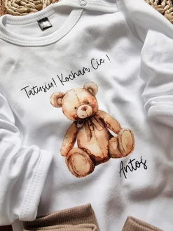 Body niemowlęce miś Tatusiu! Kocham Cię!