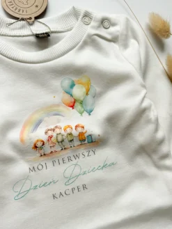 Body niemowlęce Mój pierwszy dzień dziecka
