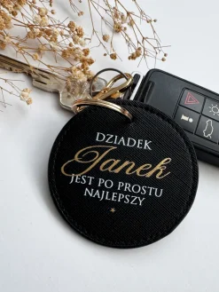 Breloczek z nadrukiem po prostu najlepszy