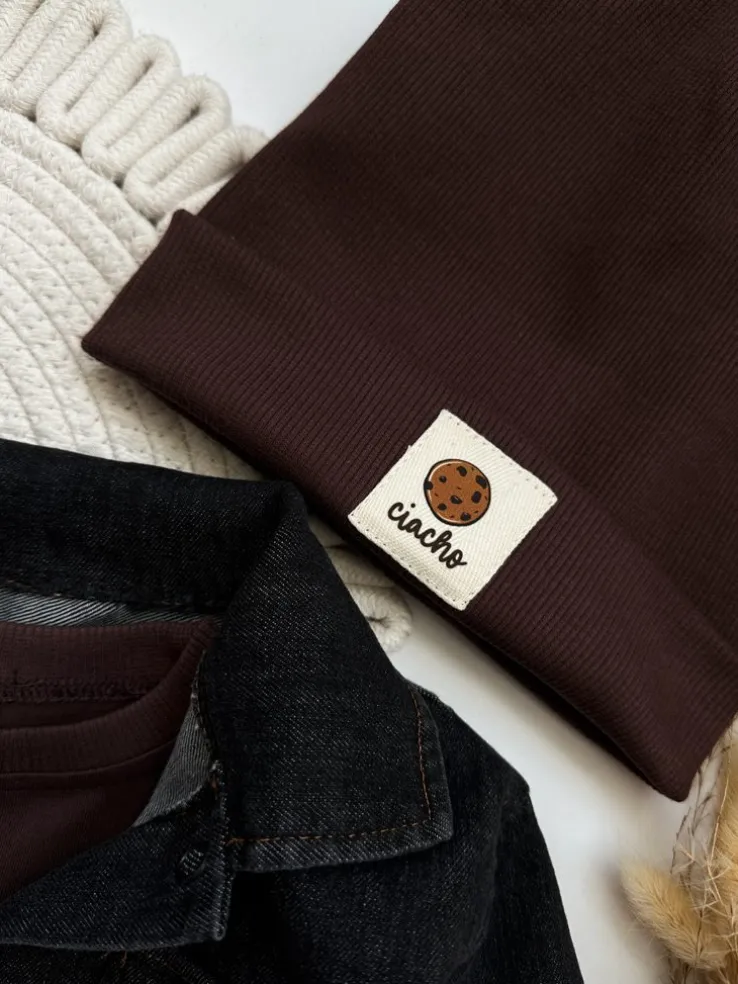 Czapka dla dziecka ciacho + komin