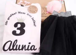 Czarna spódniczka tiulowa