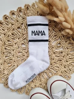 Damskie skarpetki z napisem Mama