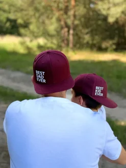 Dziecięca czapka z daszkiem z nadrukiem best kid ever