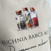 Fartuch kuchenny z nadrukiem kuchnia babci przyprawiona miłością
