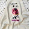 Fartuch kuchenny z nadrukiem Babcia super babeczka
