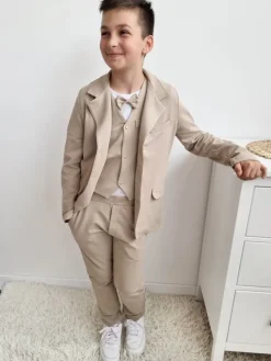 Garnitur dla dziecka SLIM jasnobeżowy 4el.