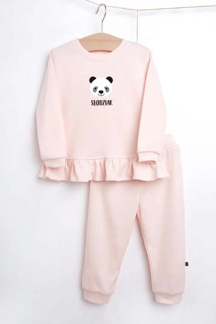 Komplet bawełniany Słodziak Panda