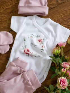 Komplet body kopertowe małe cudo + półśpiochy lub spodnie
