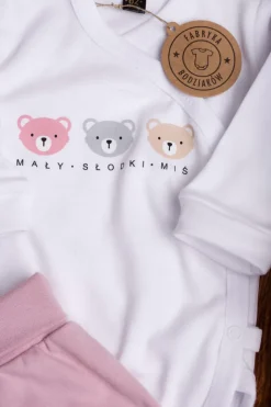 Komplet body Mały słodki miś + półśpiochy lub spodnie