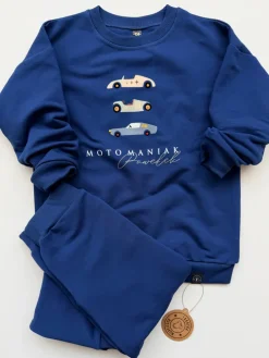 Komplet dla dziecka motomaniak (bluza + spodnie)
