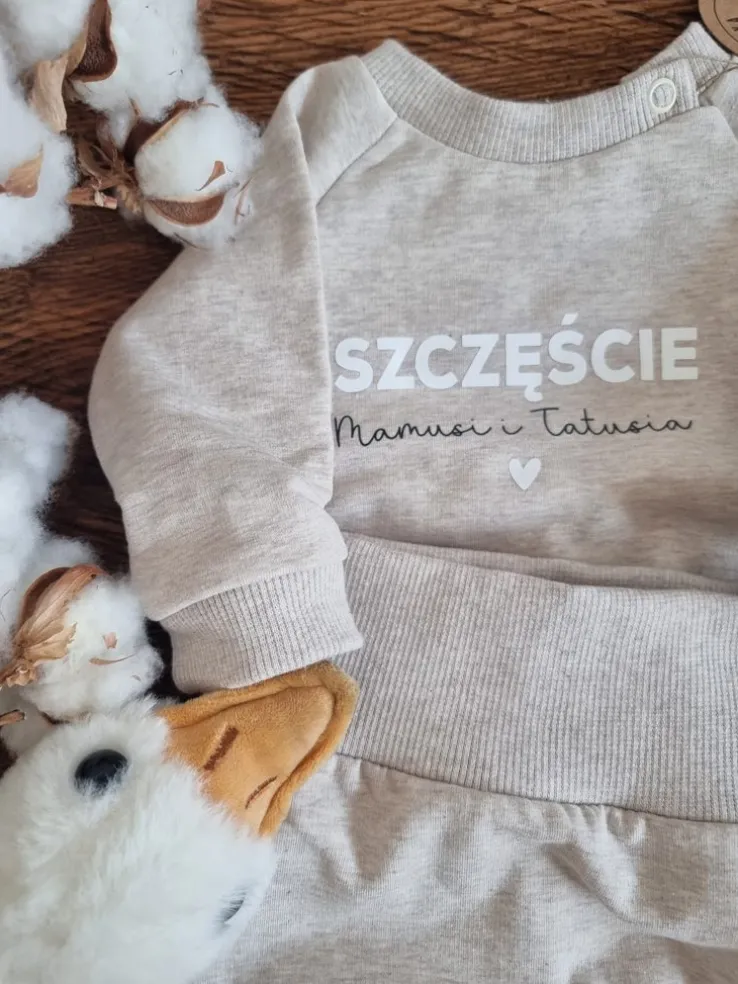 Komplet dla dziecka szczęście mamusi i tatusia