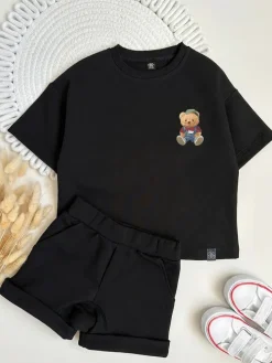 Komplet dresowy misio bambino (koszulka + szorty)