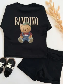 Komplet dresowy misio bambino (koszulka + szorty)