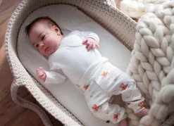 Komplet niemowlęcy miś w papierowym samolocie