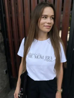 Koszulka damska z nadrukiem The Mom Era
