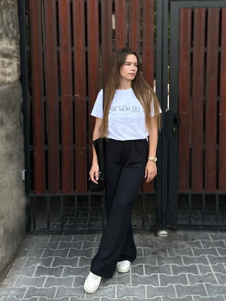 Koszulka damska z nadrukiem The Mom Era