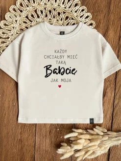 Koszulka dla dziecka każdy chciałby taką babcię/takiego dziadka