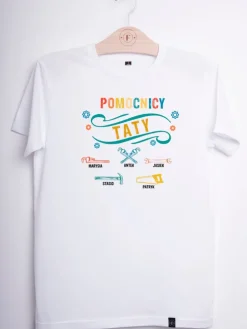 Koszulka dla majsterkowicza pomocnicy taty