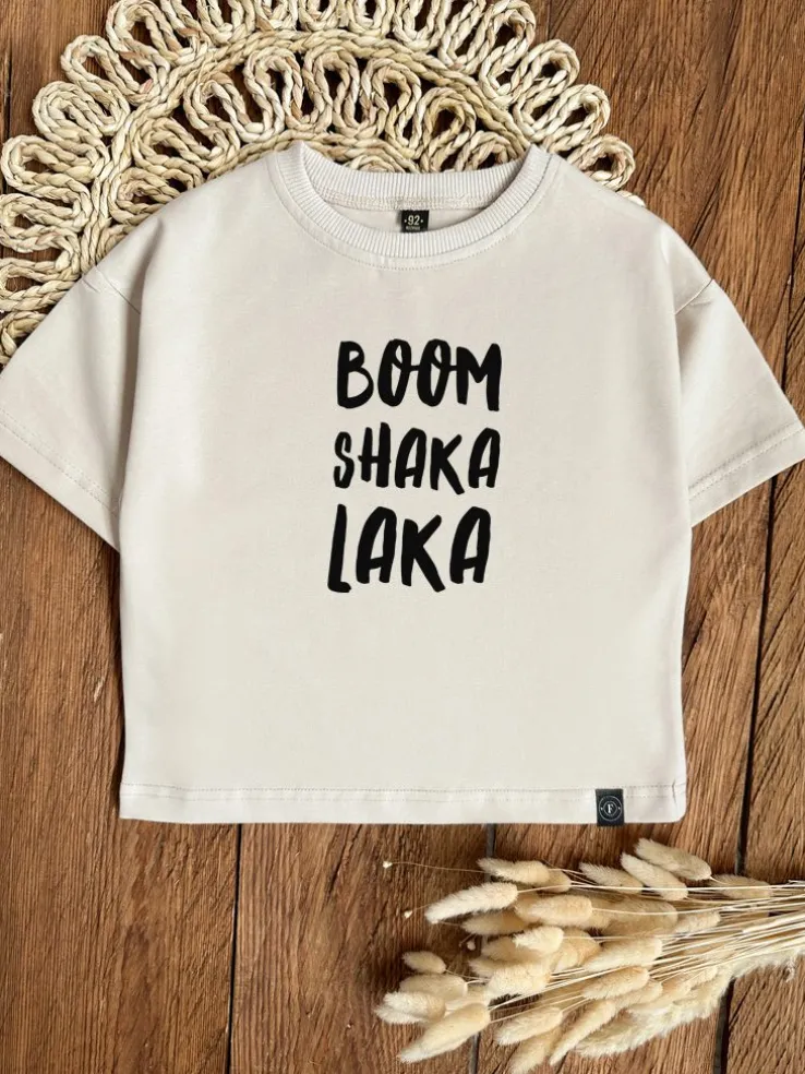 Koszulka dziecięca Boom Shaka Laka