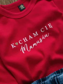 Koszulka dziecięca K❤cham Cię Mamusiu