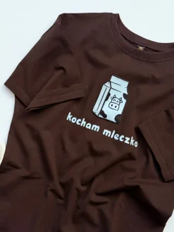 Koszulka dziecięca kocham mleczko