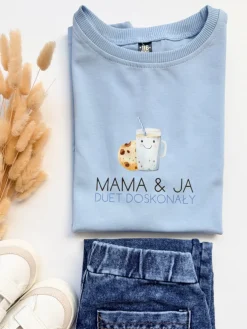 Koszulka dziecięca Mama & Ja duet doskonały