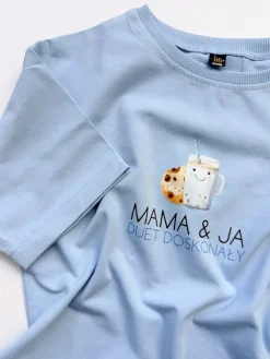 Koszulka dziecięca Mama & Ja duet doskonały