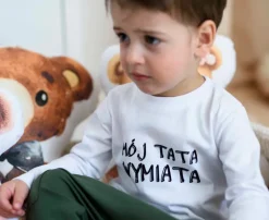 Koszulka dziecięca mój tata wymiata