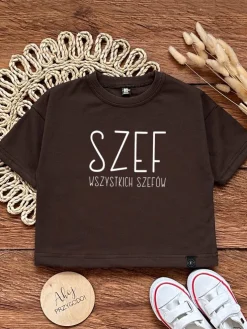 Koszulka dziecięca Szef wszystkich szefów