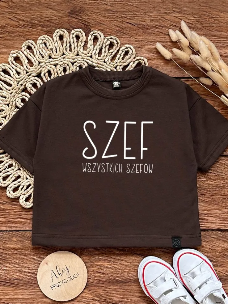 Koszulka dziecięca Szef wszystkich szefów