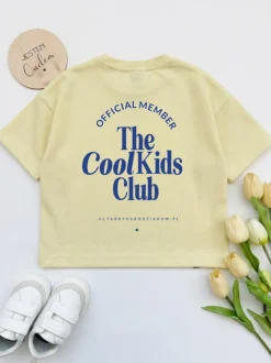 Koszulka dziecięca z nadrukiem the cool kids club