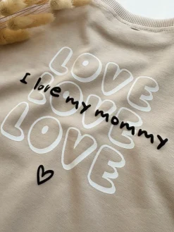 Koszulka dziecięca z nadrukiem love my mommy
