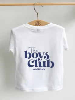 Koszulka dziecięca z nadrukiem the boys club