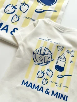 Koszulka dziecięca z nadrukiem club breakfast snack