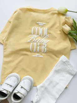 Koszulka dziecięca z nadrukiem cool baby club
