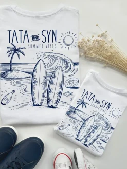 Koszulka dziecięca z nadrukiem synek summer vibes