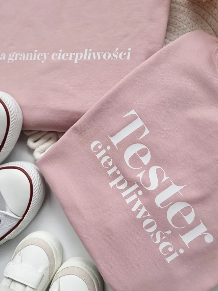 Koszulka dziecięca z nadrukiem Tester cierpliwości